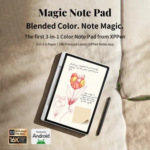 XPPen Magic Note Pad — produktbillede