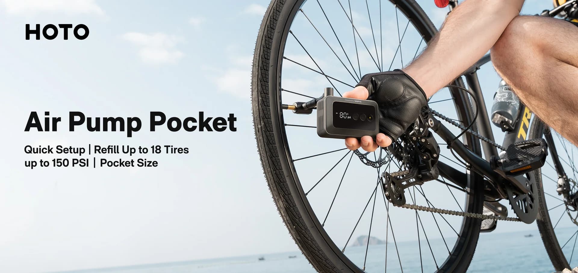 HOTO Air Pump Pocket — produktbillede