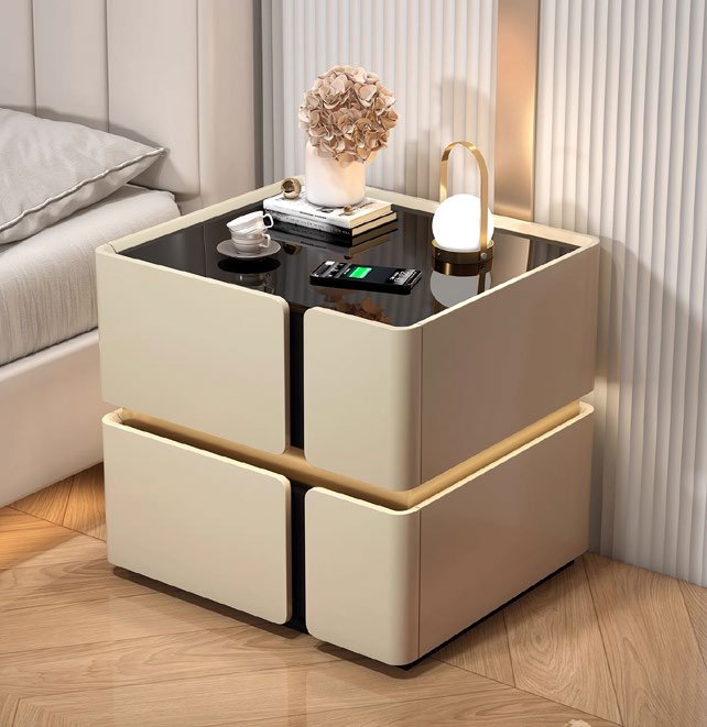 Hebai K43 — K43 i den viste lyse katalogfinish med LED-lys og integreret opladning